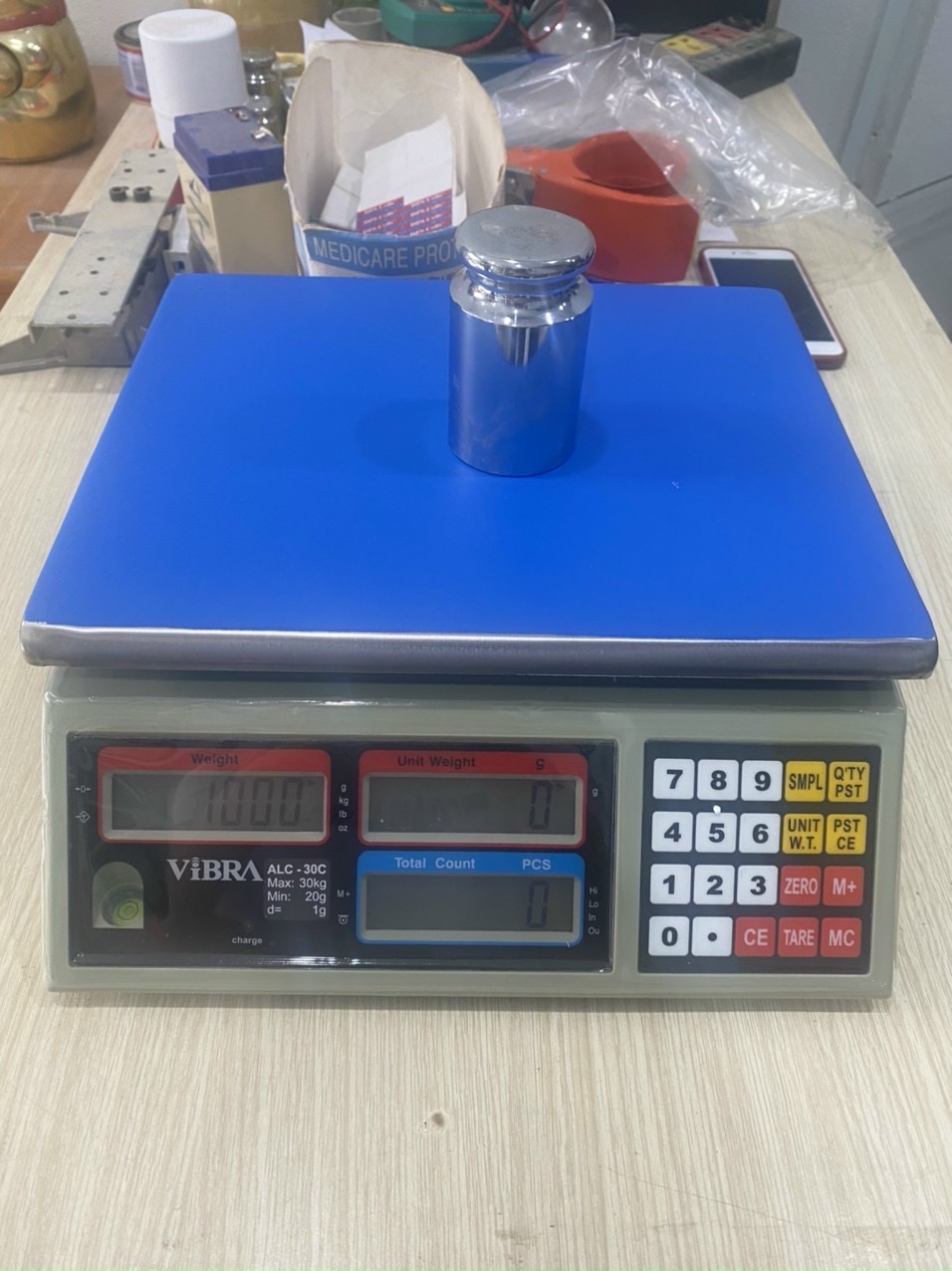 CÂN ĐẾM ĐIỆN TỬ VIBRA ALC 15KG