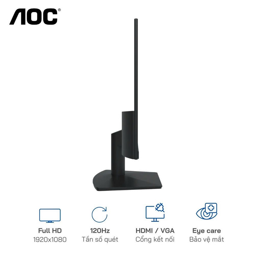 Màn Hình LCD AOC 24B15H3/71 (23.8 inch/FHD/IPS/120Hz/1ms) - Hàng Chính Hãng
