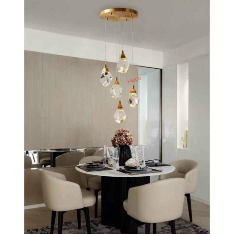 Đèn thả thông tầng, đèn trần trang trí, đèn thông tầng, đèn trang trí, đèn decor HTK025 DT DDT