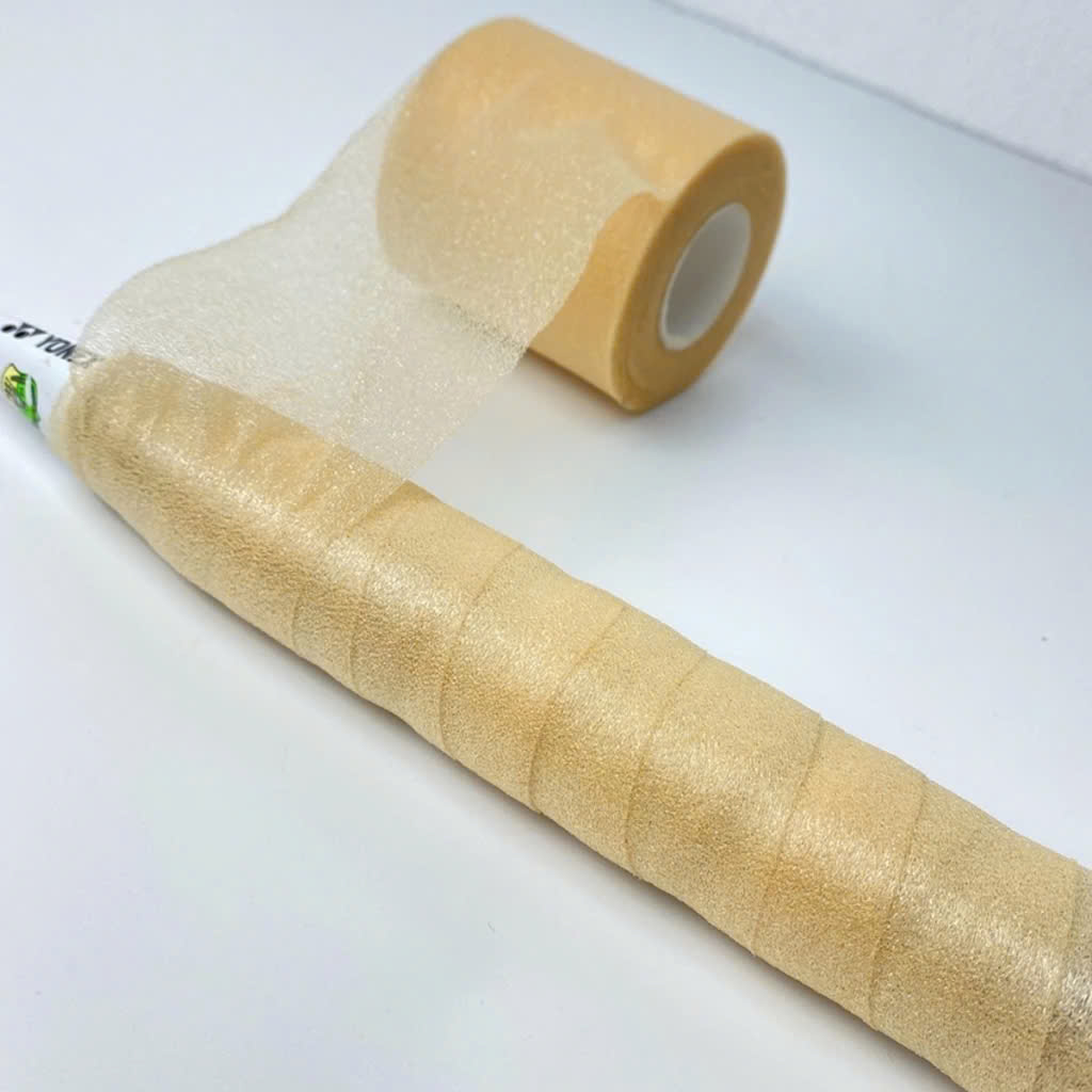 Quấn cốt vợt cầu lông bảo vệ cốt vợt cầu lông dài 6cmx27m mềm mại, thấm hút mồ hôi Quấn Cốt Cán Vợt pickleball, tennis, bóng bàn