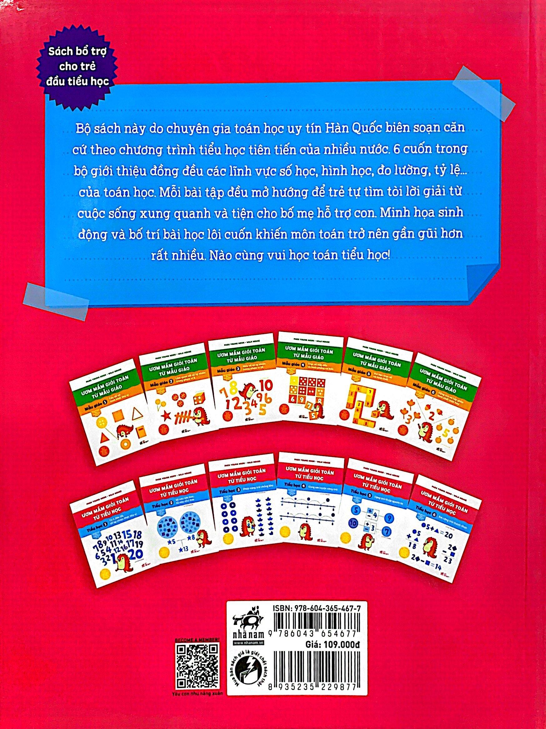 Ươm Mầm Giỏi Toán Từ Tiểu Học - Tiểu Học 5 - Cộng Trừ Khắp Quanh Ta