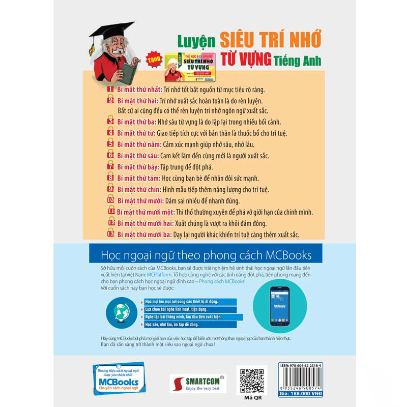 Luyện siêu trí nhớ từ vựng tiếng Anh - TKBooks