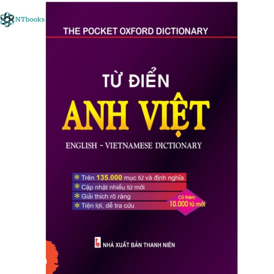 Sách Từ Điển Anh - Việt 135.000 Từ