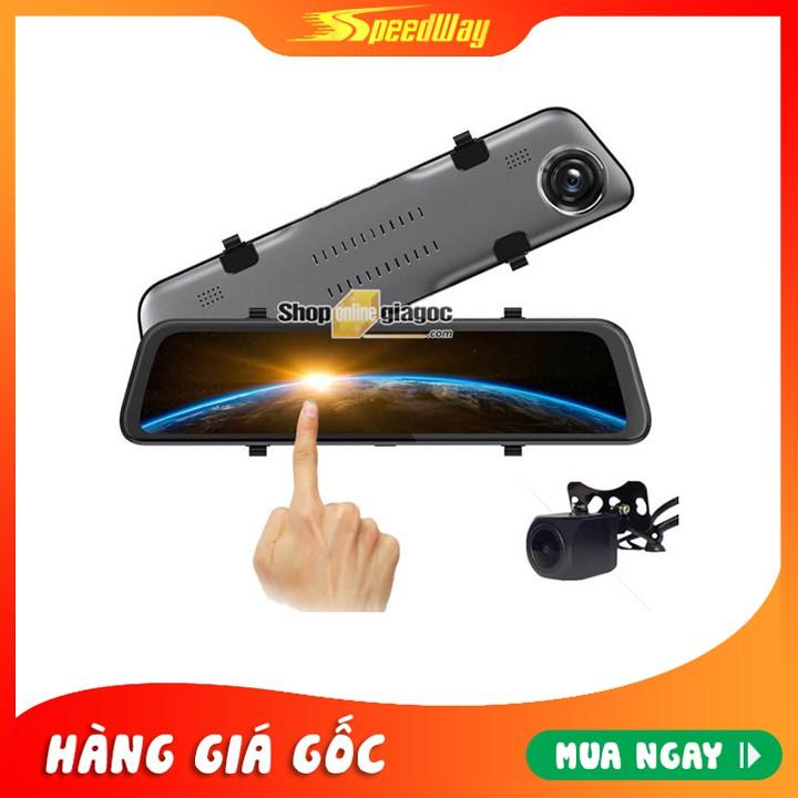 Camera Hành Trình Ốp Gương Cảm Ứng 12 Inch