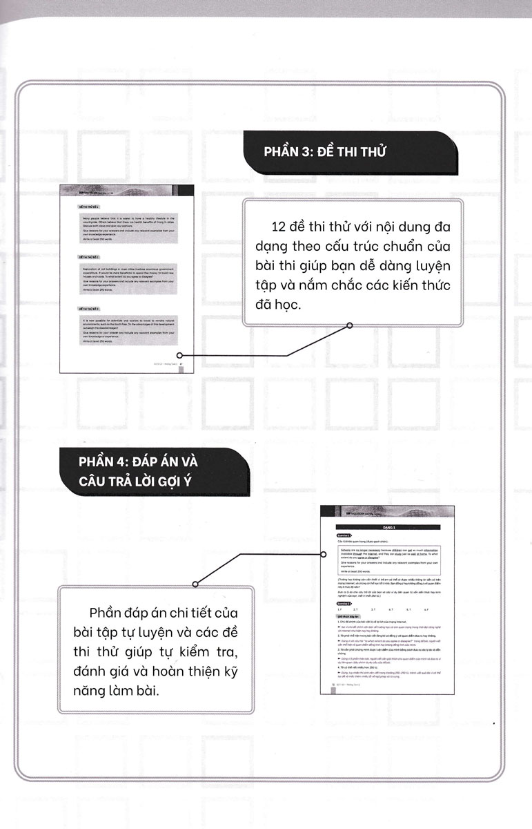 Ielts Go - Writing Task 2 - Dàn Ý Mẫu Cho Tất Cả Các Dạng Bài_MEGABOOK