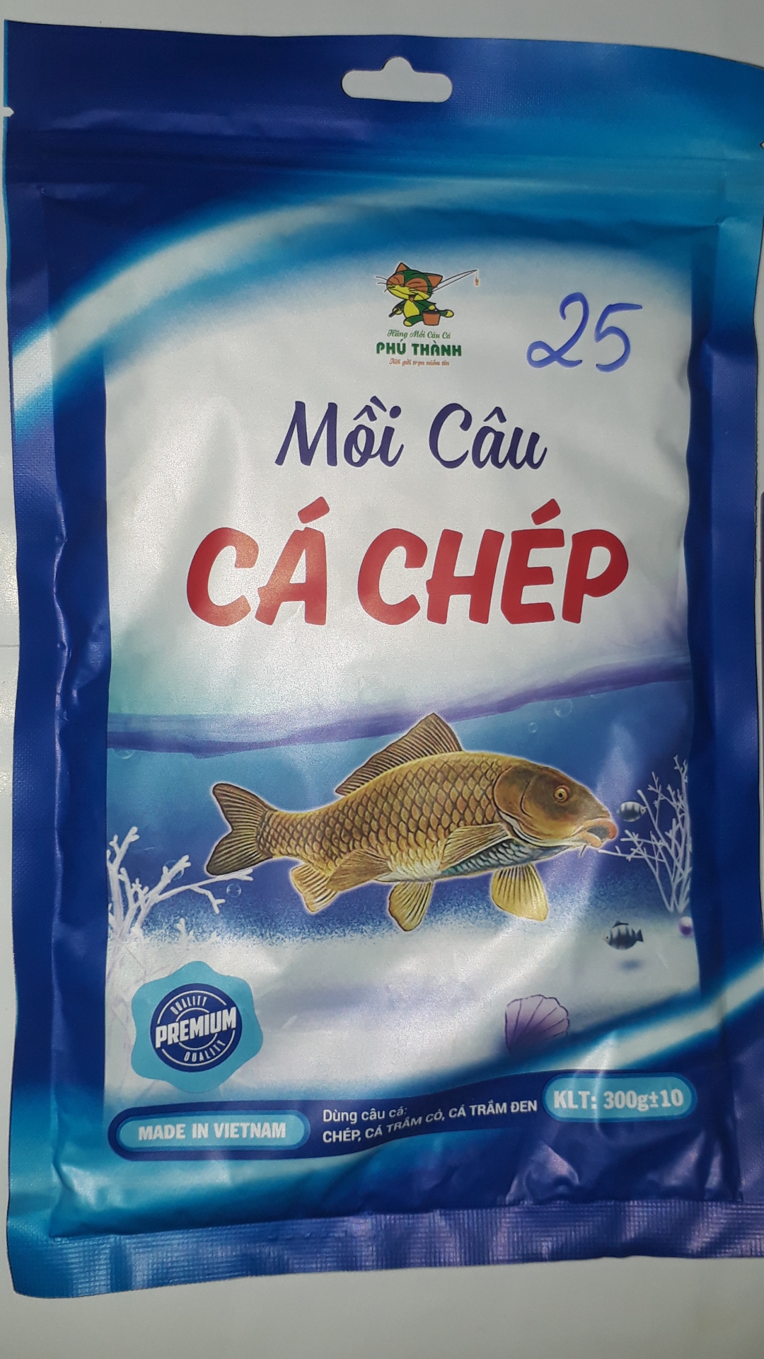 Mồi Câu Cá Chép (gồm 2gói),Hãng Phú Thành