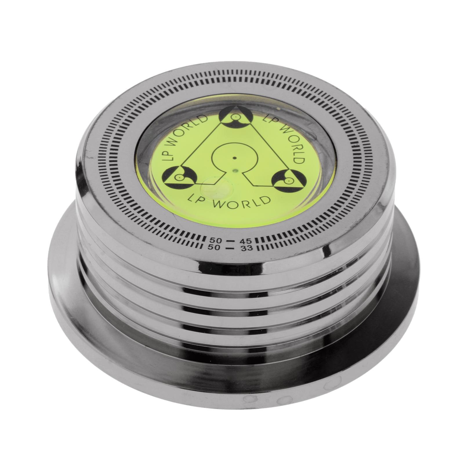 50Hz LP Disc Turntable Stabilizer Turntable Level For LP Record Black