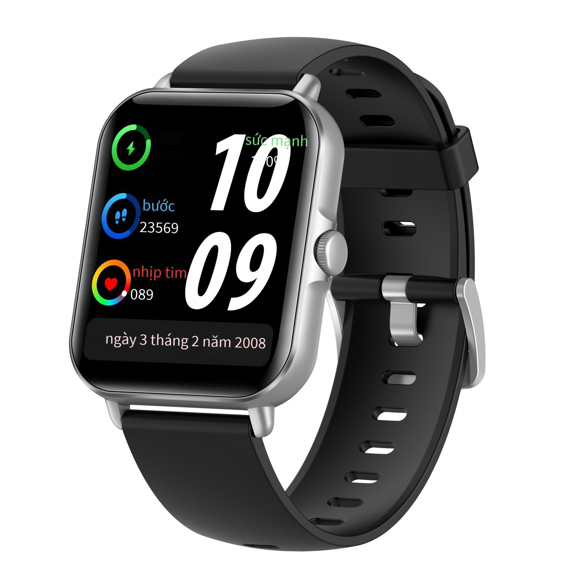 Khuyến mại mới L21 cuộc gọi Bluetooth đồng hồ thông minh 1.69 đầy đủ màn hình cảm ứng giọng nói trợ lý huyết áp nhịp tim đồng hồ X57