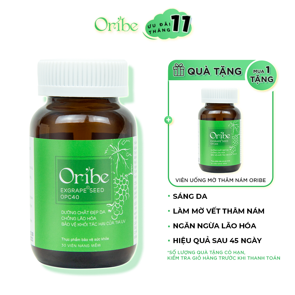 Viên Uống Đẹp Da Chống Nám Ngăn Ngừa Lão Hóa Oribe