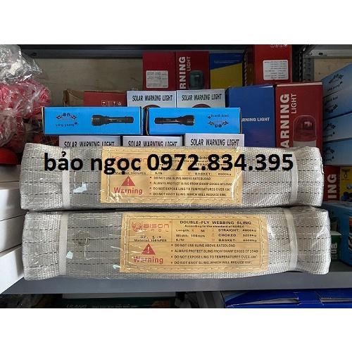 Dây cáp vải cẩu hàng 4 Tấn - bản 100mm - Hệ số 5:1 - 10 Mét