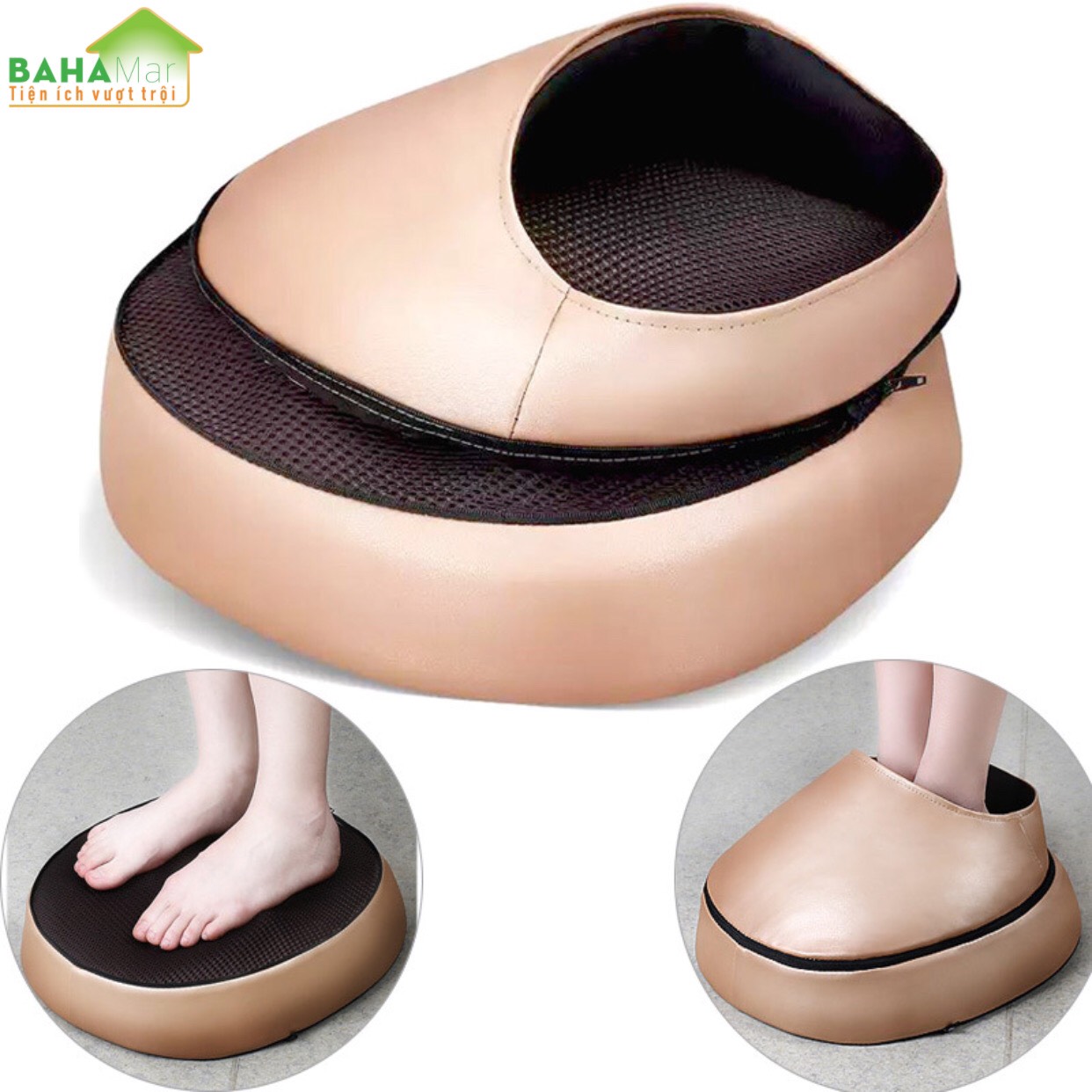 MÁY MÁT XA CHÂN VÀ LƯNG VỚI NHIỆT HỒNG NGOẠI BAHAMAR giảm đau giảm nhức mỏi cơ thể và thư giãn thoải mái với nhiệt hồng ngoại