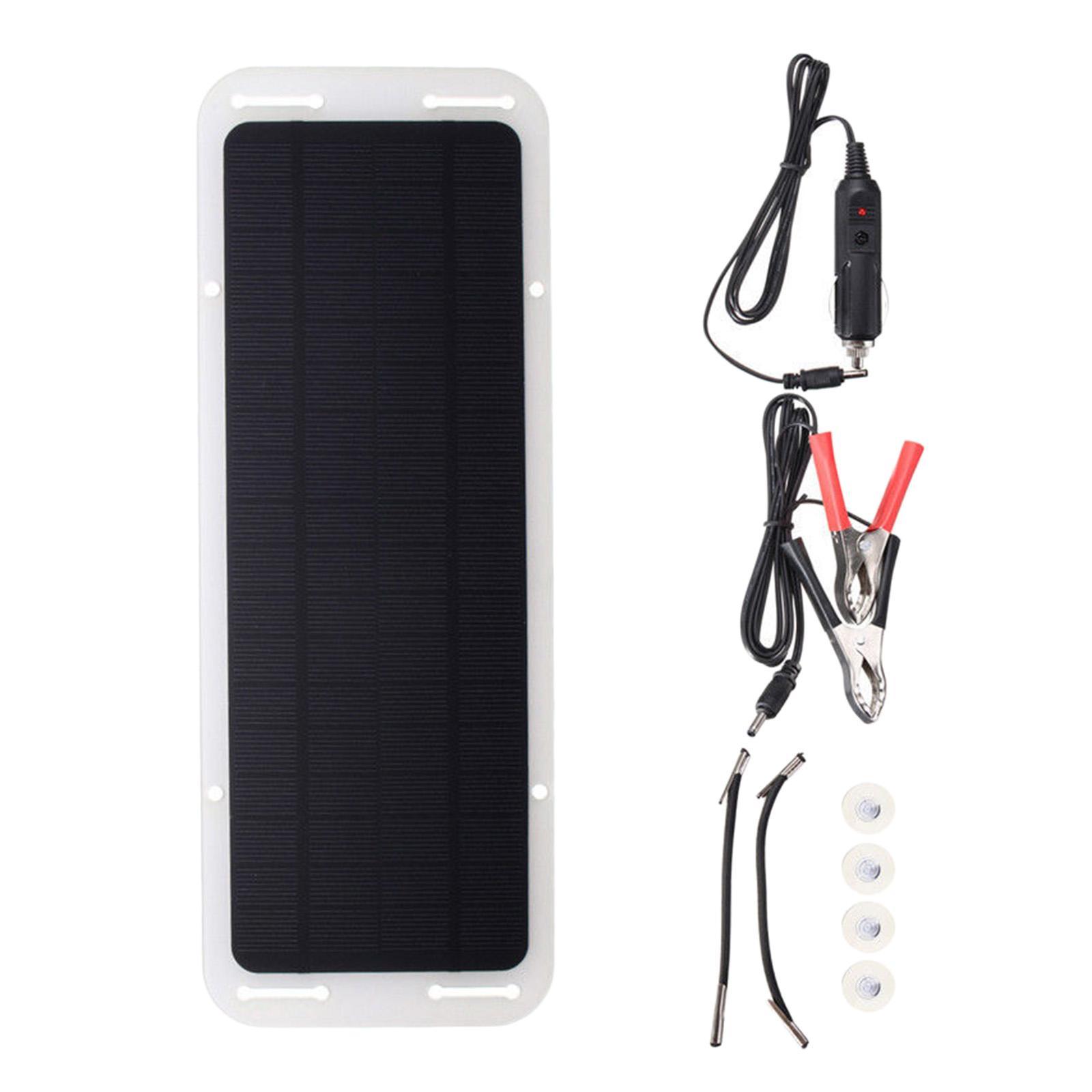 Kit 12V Car Battery Charger for Maintainer Car Windscreen Marine