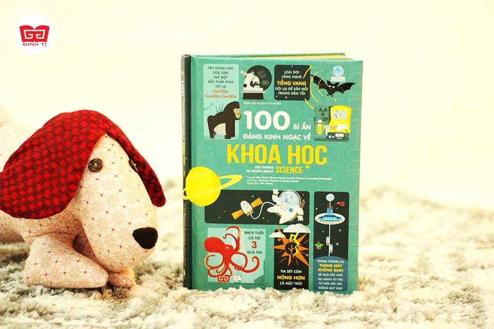 Sách - 100 bí ẩn đáng kinh ngạc về Khoa học (USBORNE - 100 things to know about science)