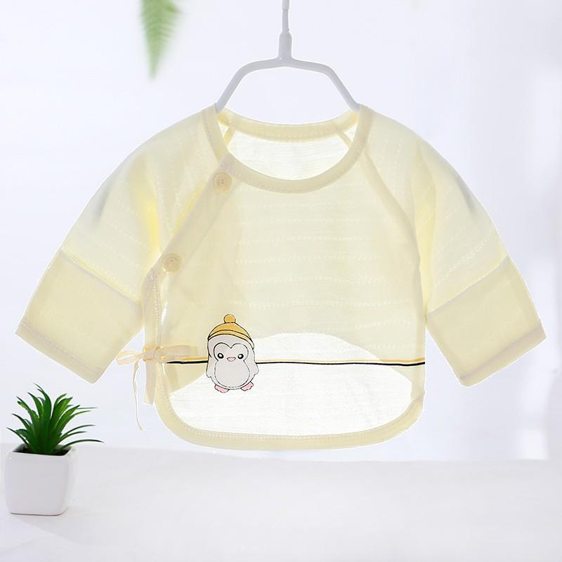 Áo sơ sinh bé gái bé trai dài tay cotton 100% mềm mại đa năng 3 IN 1 Sammy Kids