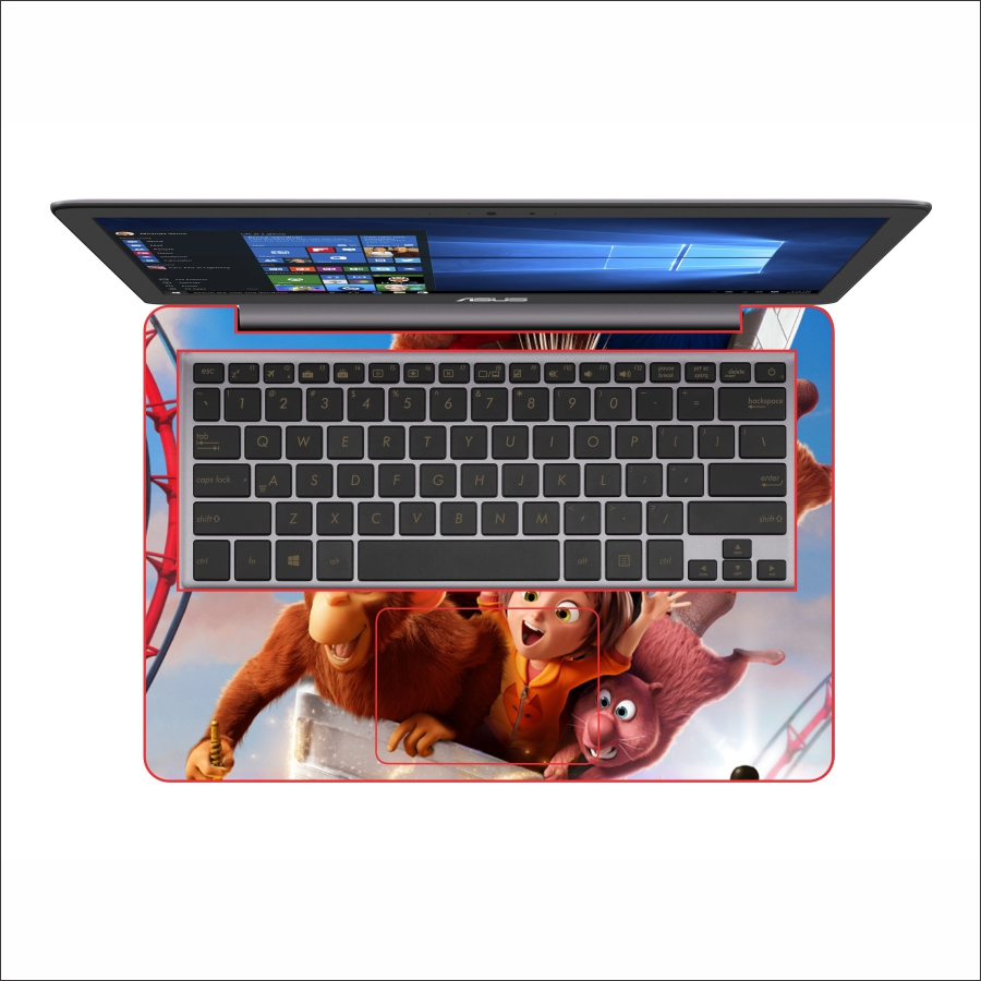 Mẫu Dán Decal Laptop Cinema - DCLTPR 294