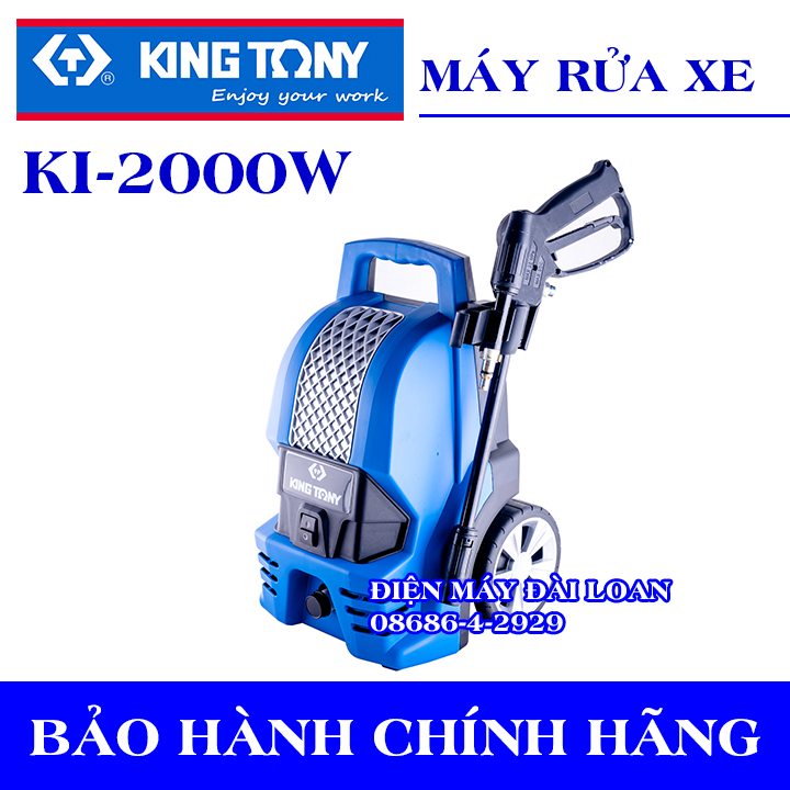 Máy xịt rửa áp lực cao KINGTONY KI-2000W