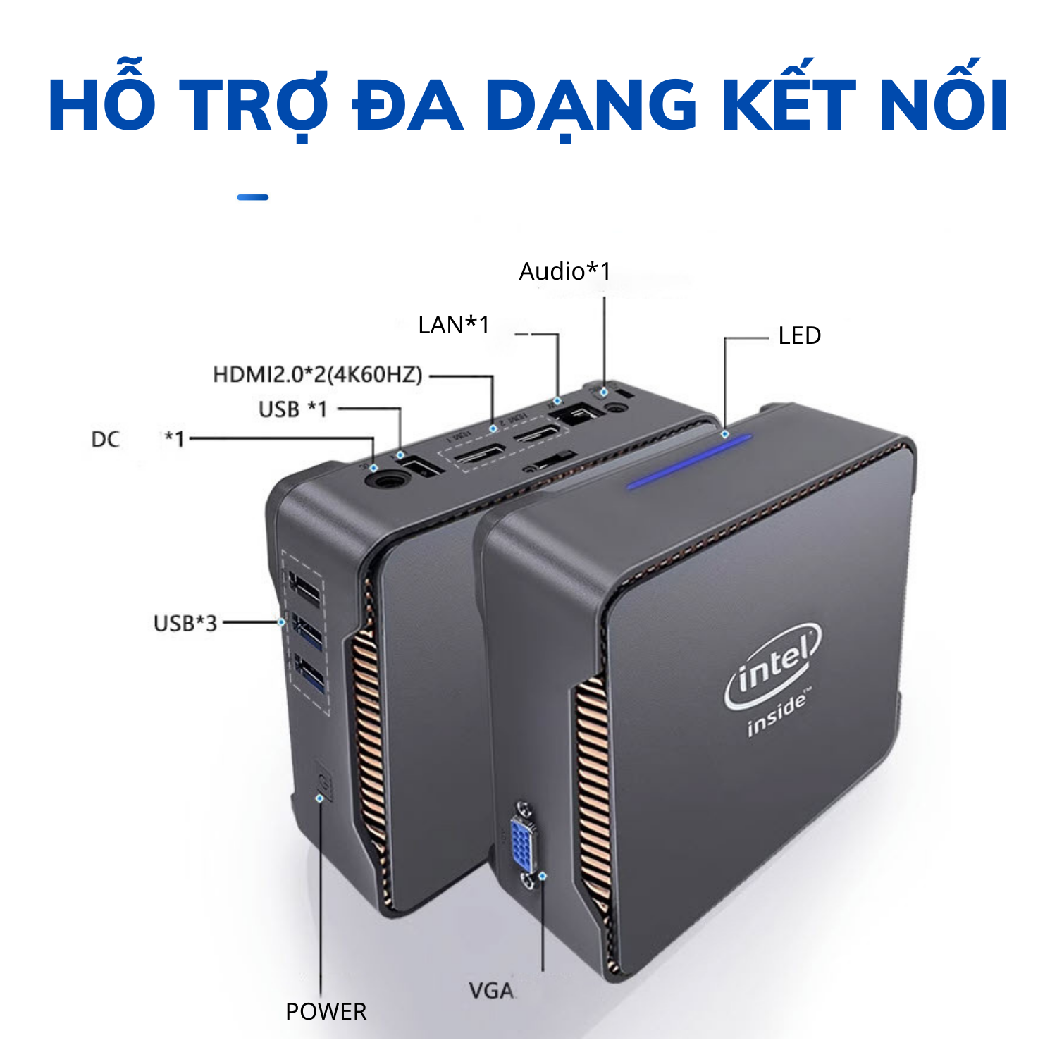 Máy tính để bàn - Máy chủ Server - Mini PC - Intel NUC NiPoGi