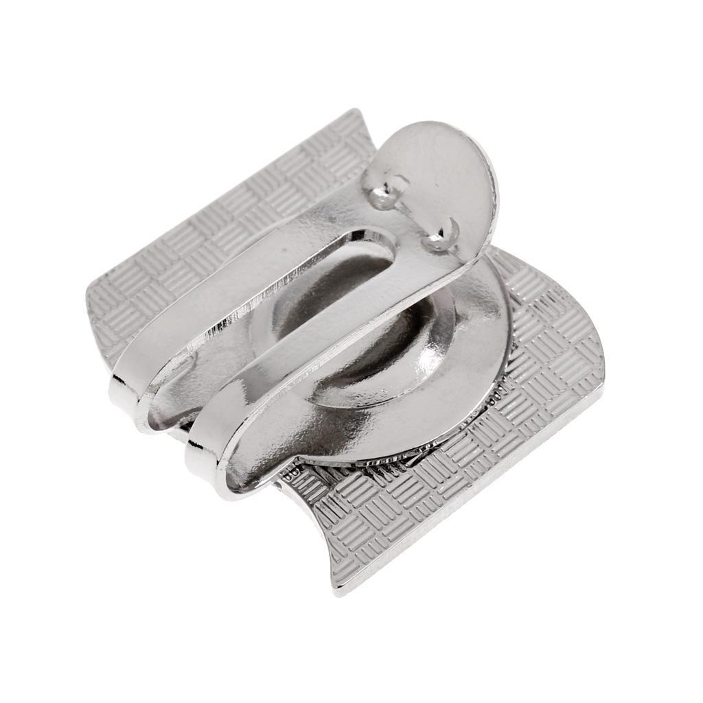 2 Pieces Alloy Golf Ball Marker Hat Clip Golf Accessories