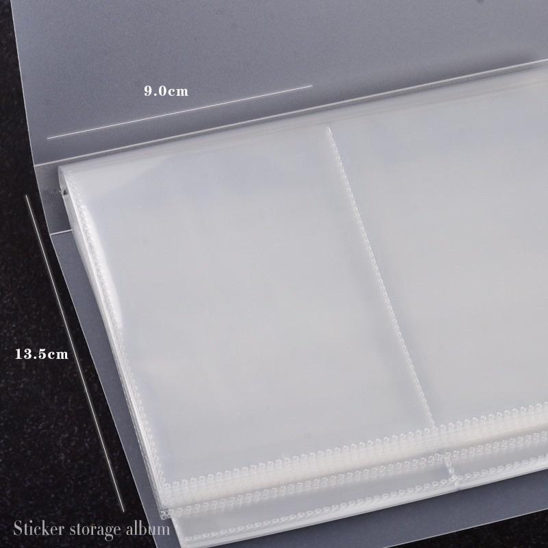 Sổ Đựng sticker ,chứa 80 miếng, abum để hình dán móng