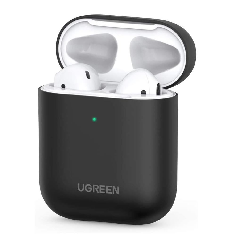 Ugreen UG80479LP367TK Airpods Màu Đen Hộp bảo vệ Silicone - HÀNG CHÍNH HÃNG