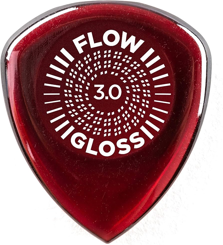 Pick, phím gảy guitar Flow gloss hãng Dunlop-Nhập Mỹ 2.0, 3.0