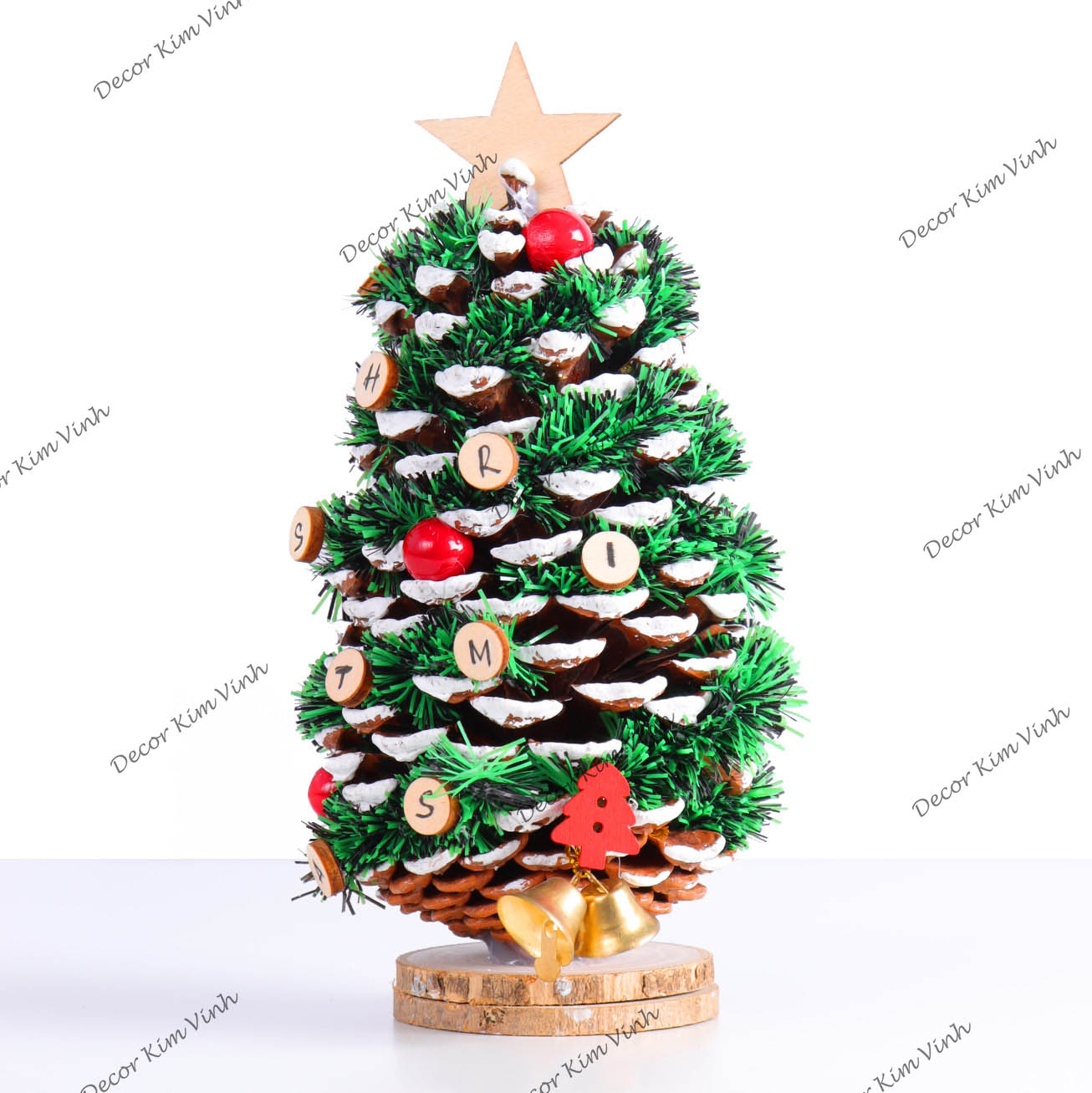 Quả Thông QT03 Để Bàn Trang Trí Giáng Sinh