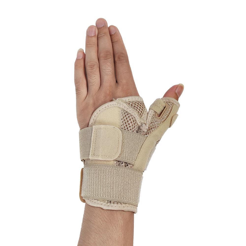 1 Ngón Tay Cái Nẹp Có Hỗ Trợ Cổ Tay Nẹp-Ngón Tay Cái Nẹp Cho Ống Cổ Tay Viêm Gân Giảm Đau Ngón Tay Cái Spica Nẹp Ổn Định Color: Skin Color Size: One Size