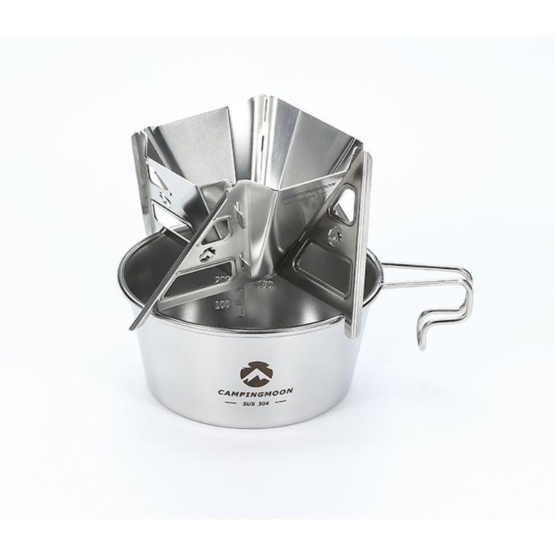 Dụng cụ pour over coffee Campingmoon COF-01[Hàng chính hãng]