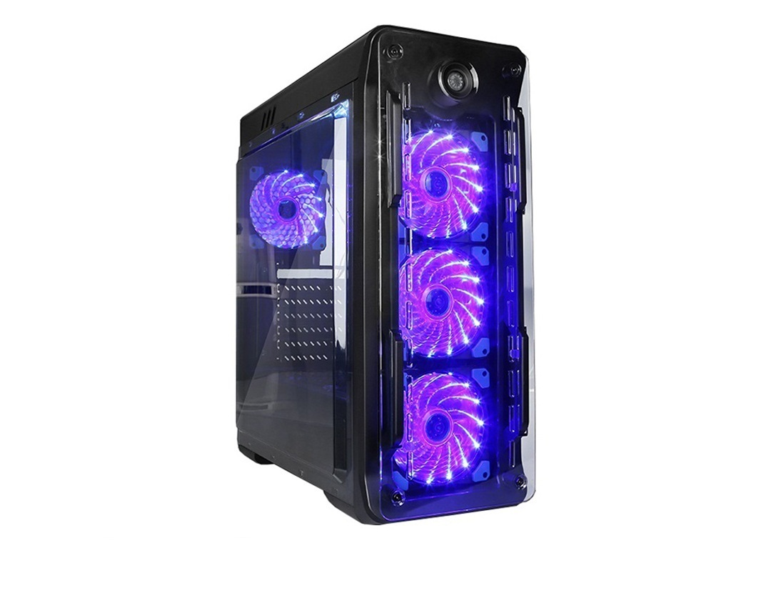 THÙNG MÁY CPU MARVO CA 211, VỎ CASE - HÀNG NHẬP KHẨU