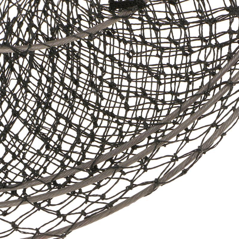 1PCS Fishing Net Cage Folding Fish Tackle Quick-drying Shrimp Net Fish Glue Shrimp Cage 60*34cm Fishing Net Tackle Accessories