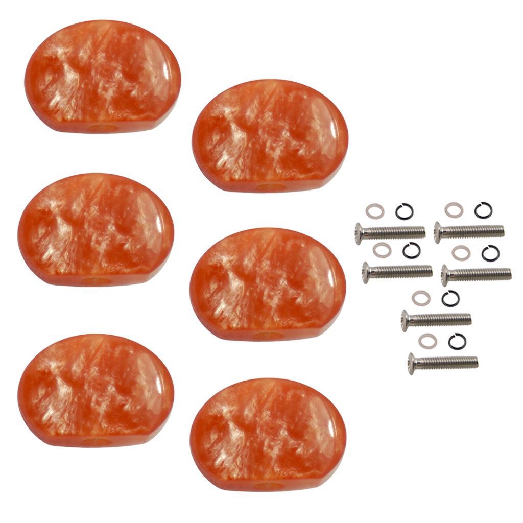 2-4pack Guitar Tuning Pegs Keys Tuners Machine Heads Replacement Button Knobs
