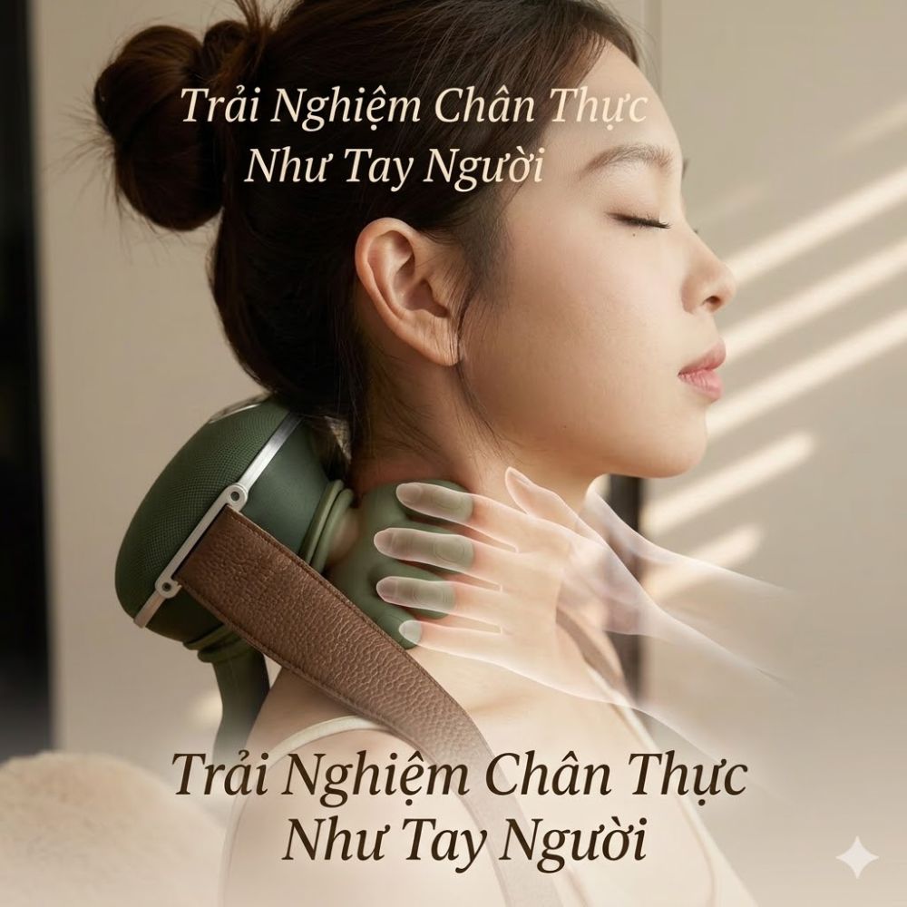 Máy Massage Cổ Vai Gáy Kachi MK449 - Giải Pháp Thư Giãn Hoàn Hảo - Hàng chính hãng