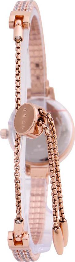 Đồng Hồ Julius Star Hàn Quốc JS-007B Dây Thép - Màu Đồng
