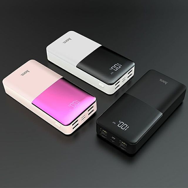 Pin Dự Phòng Hoco J42A Dung Lượng 20000mAh - Hàng Chính Hãng - Giao Màu Ngẫu Nhiên