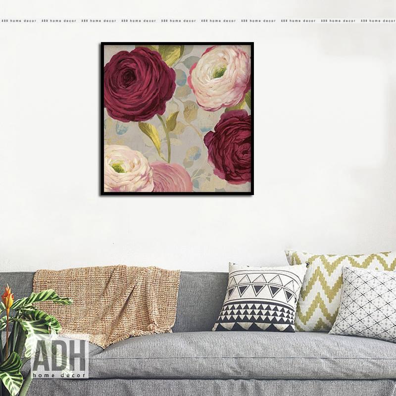 Tranh canvas tĩnh vật hoa ADH0022