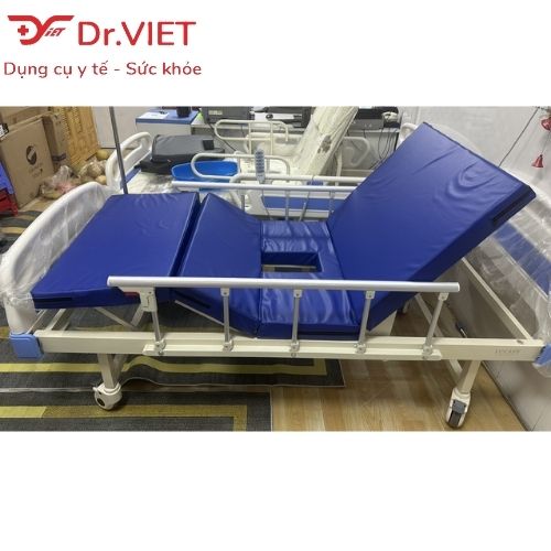 GIƯỜNG Y TẾ 3 TAY QUAY LUCASS GB-C43 (GB-T43) - CHĂM SÓC BỆNH NHÂN HIỆU QUẢ