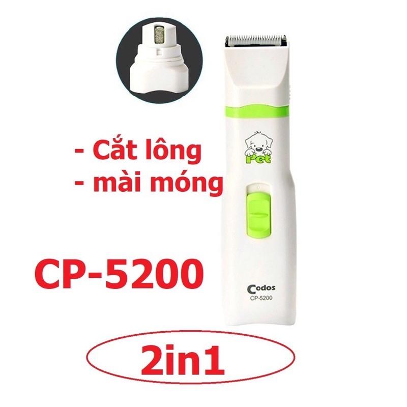 Máy mài móng và cạo bàn cho chó mèo CODOS CP-3300 và CODOS CP-5200