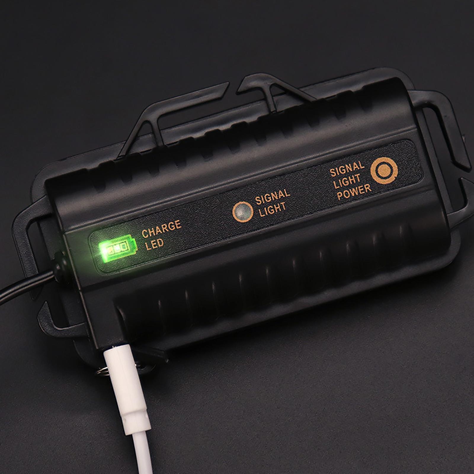 LED Head Light with Red Light Rechargeable LED Headlamp for Outdoor Camping Adults