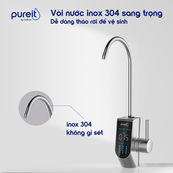 Máy Lọc Nước Unilever Pureit Delica UR5840 - Hàng Chính Hãng