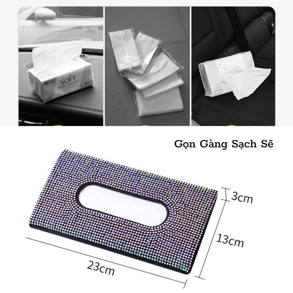 Gài Tấm Chắn Nắng Đính Full Đá Cao Cấp