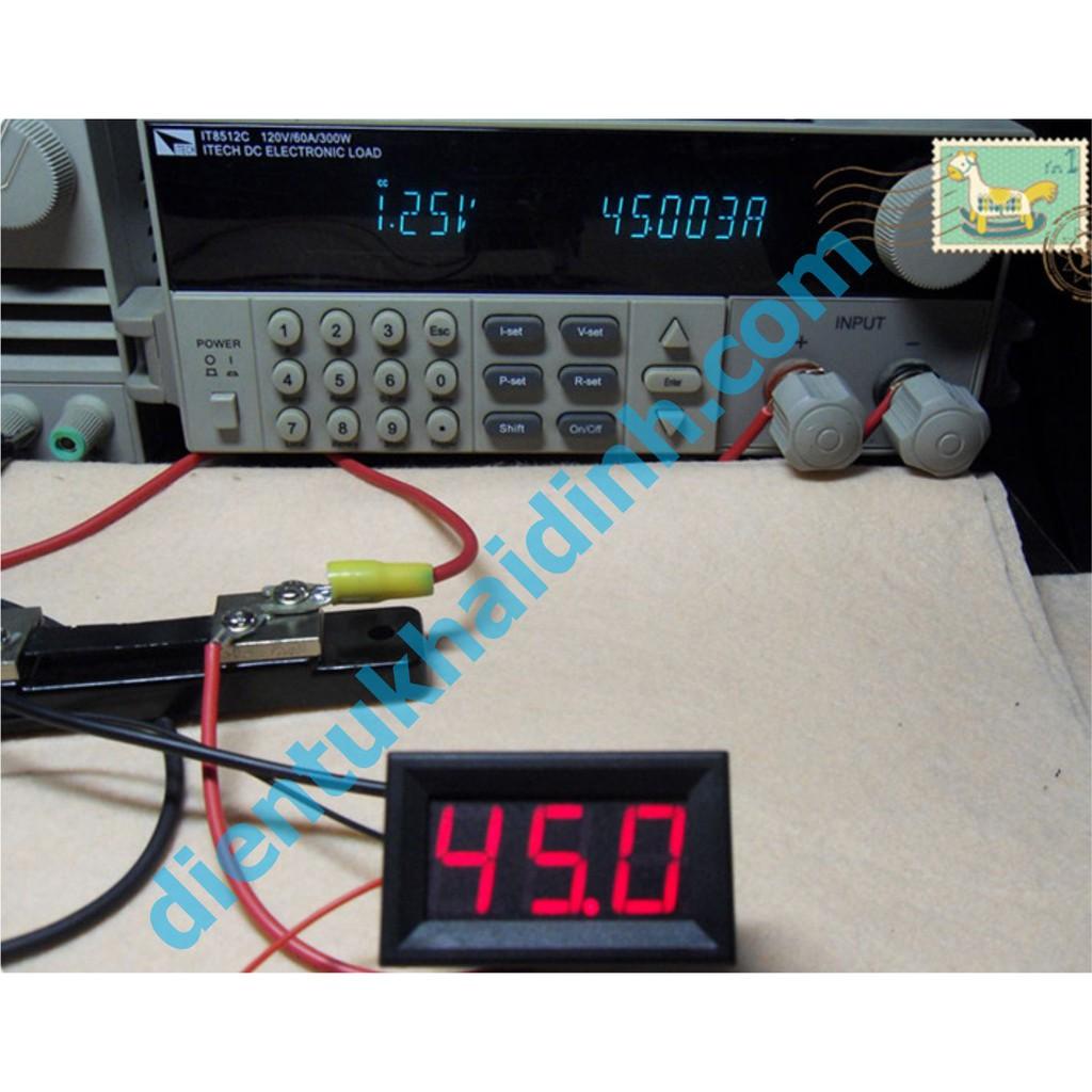 cụm module điện trở SHUNT 75mV đo dòng A09 4-30V 0-100A kde3247