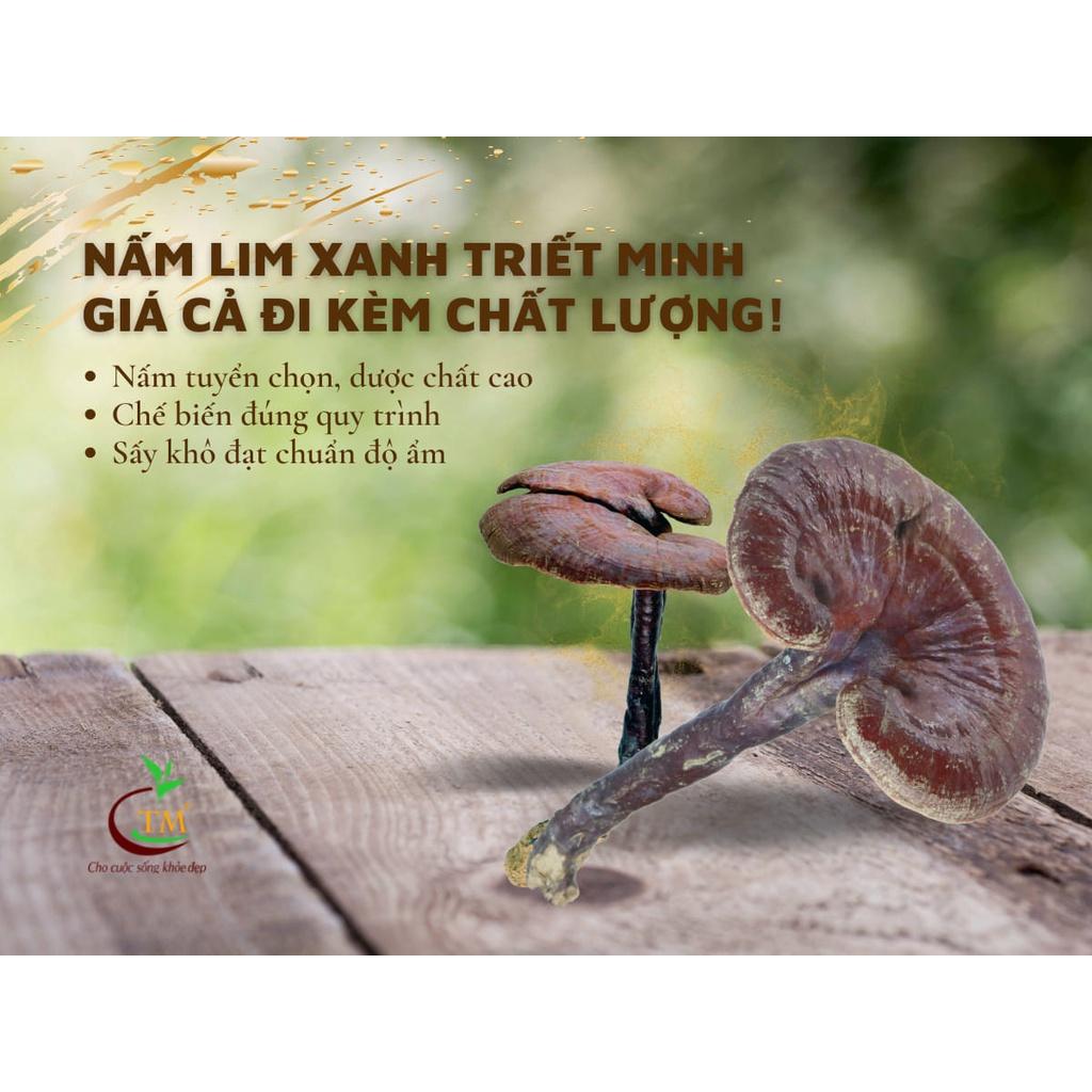 Nấm Lim Xanh thái lát