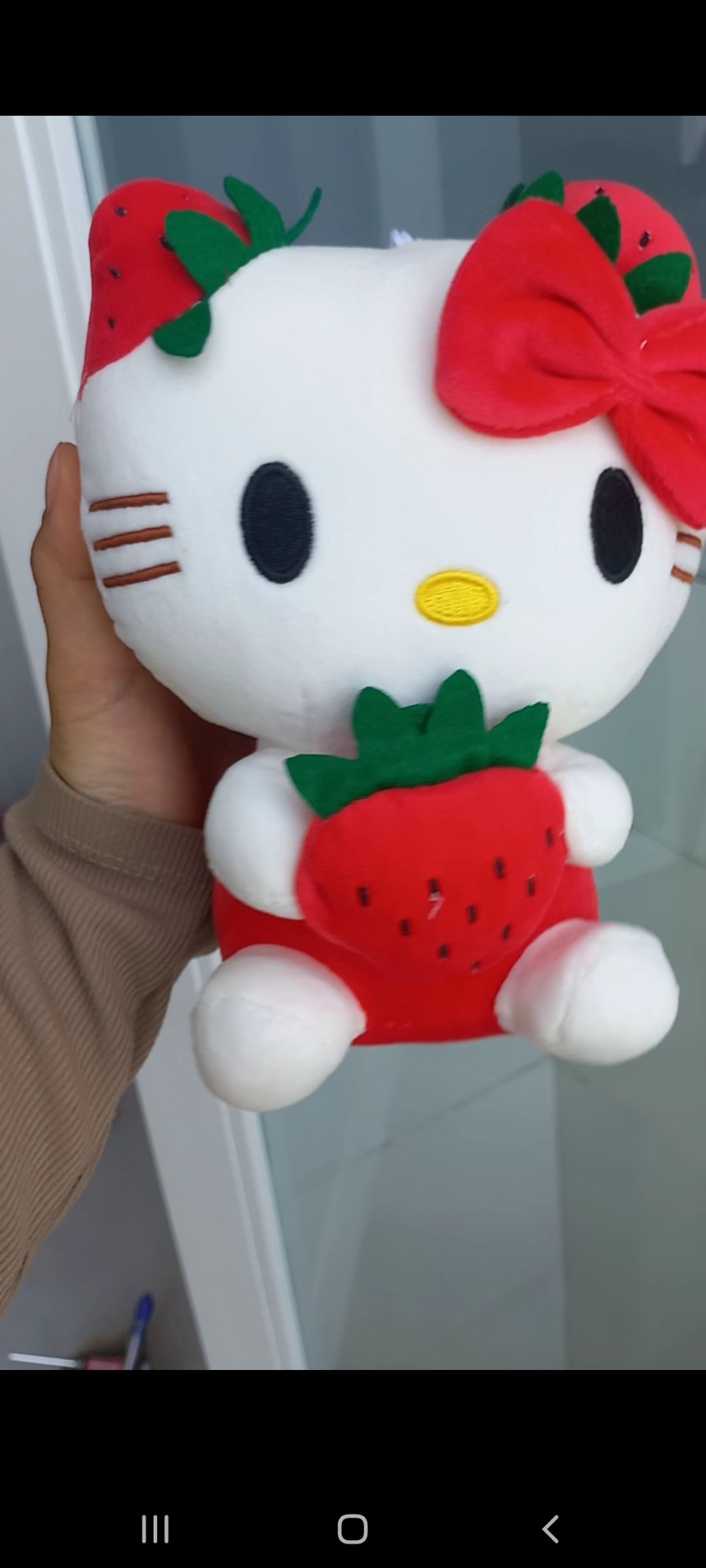 Gấu nhồi bông kitty 27cm