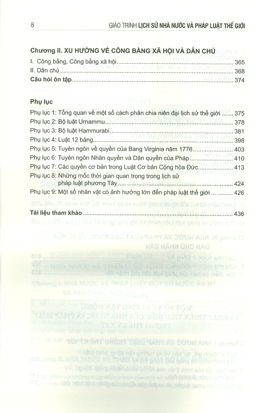 Giáo Trình Lịch Sử Nhà Nước Và Pháp Luật Thế Giới - PGS. TS. Nguyễn Minh Tuấn - Tái bản - (bìa mềm)