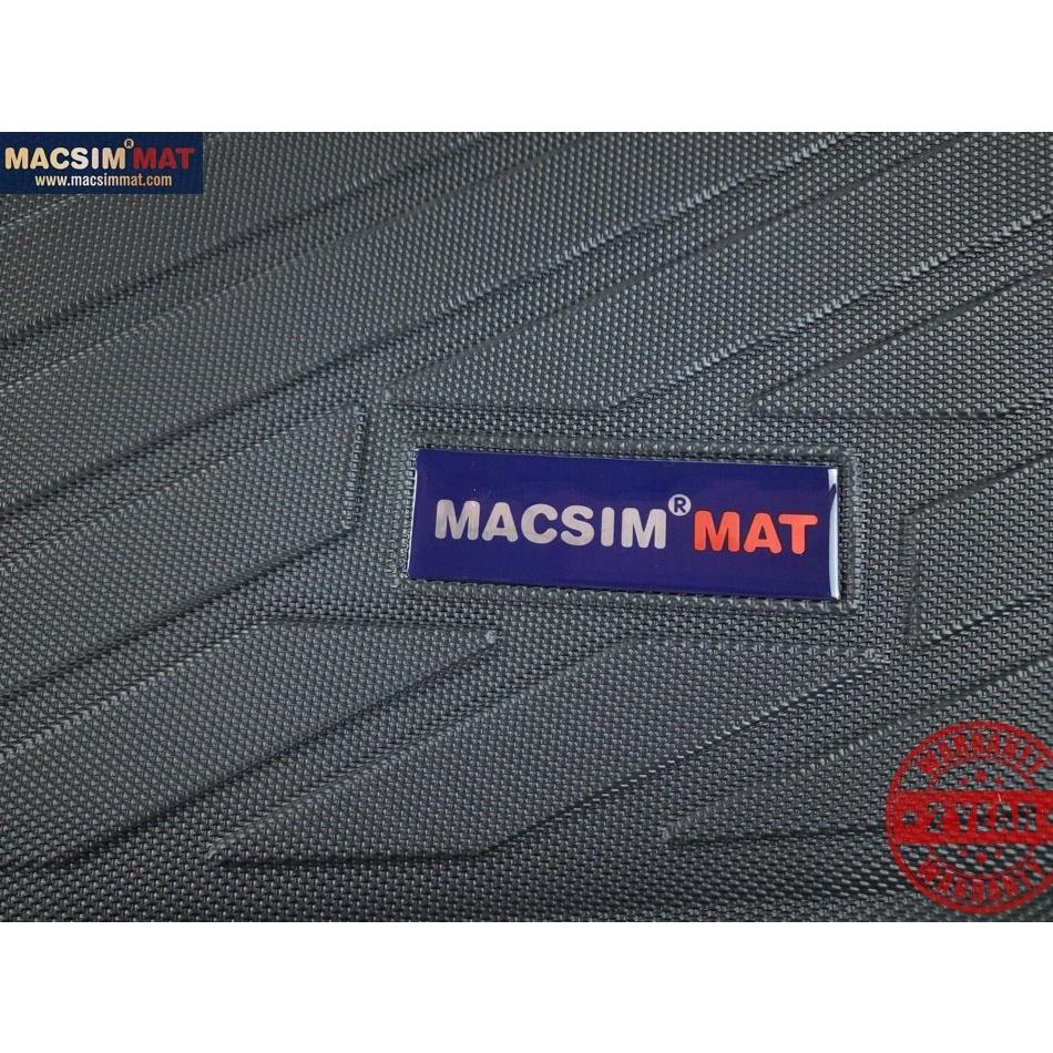 Thảm lót cốp xe ô tô Lexus RX350 2010-2015 nhãn hiệu Macsim chất liệu TPV cao cấp màu đen