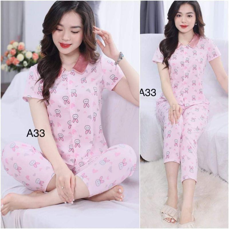 Quần áo cổ v kẻ xinh không nhăn