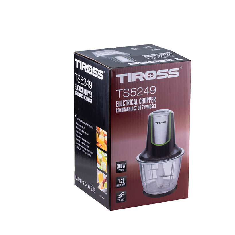 Máy xay thịt Tiross TS5249 - Dung tích 1.2 lít, Công suất 300W - Hàng chính hãng