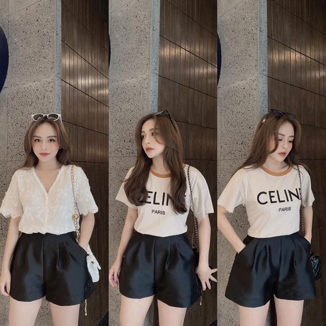 Quần chiết ly phồng cacta ( ib hoặc note chọn màu + sz )