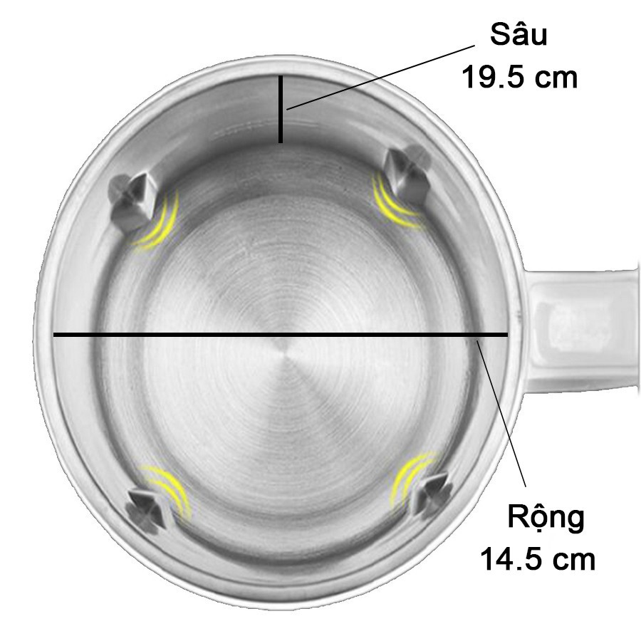 Máy làm sữa đậu nành Mishio MK140 - Hàng chính hãng