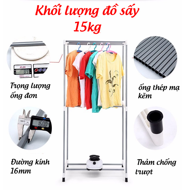 Máy sấy quần áo 2 tầng K110